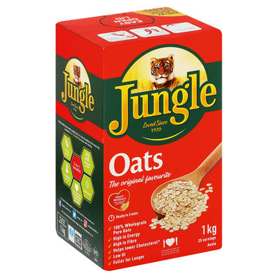 Cereal Jungle Oats 1Kg